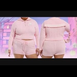 Hot Topic Sailor Moon Pink Knit Set Box Lunch Kawaii Nerd Fandom